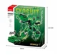 Set de constructie Sluban Tanc militar 2 in 1, 247 piese foto