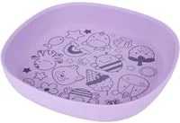 Силиконовая тарелка Skip Hop Squad Purple