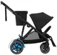 Двойная коляска Cybex e-Gazelle S BLK BP Moon Black foto