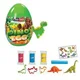 Набор для лепки в яйце Play Toys Динозавры foto