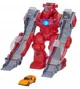 Set de joaca HTI Teamsterz Robot Rinocer cu pista, lumina, sunet si masina metalica foto