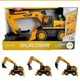 Utilaj special Wenyi Excavator 3 in 1 cu lumini si sunete, 1:14 foto