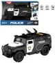 Jeep de politie cu inertie Wenyi cu lumini, sunete si usi mobile, 1:16 foto