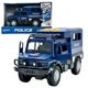 Jeep de politie cu inertie Wenyi cu lumini, sunete si usi mobile, 1:16 foto