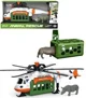 Elicopter cu inertie Wenyi Salvarea animalelor cu lumina si sunet, 1:16 foto