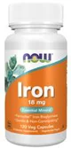 Пищевая добавка Now Foods Iron 18 мг, 120 растительных капсул foto