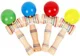 Joc de indemanare Kendama, 19.5x6x7 cm, 4 culori foto