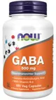 Supliment alimentar Now Foods Gaba, 500 mg, 100 capsule foto