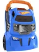 Container portabil Hot Wheels cu 4 piste paralele foto