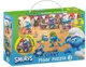 Puzzle mare de podea Dodo The Smurfs Muzica canta, 40 el. foto