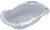 Ванночка со сливом BabyJem Soft Grey