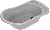 Ванночка со сливом BabyJem Soft Grey foto