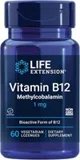 Пищевая добавка Life Extension Vitamina B12 Methylcobalamin 1 mg, 60 капсул foto