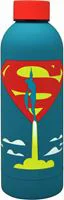 Бутылка для воды с покрытием soft touch KiDS Superman, 700 мл foto