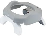 Портативный горшок 2 в 1 BabyJem Soft Grey