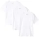 Orchestra Set 3 tricouri din bumbac White Basic foto