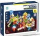 Set de constructie magnetic cu lumini si traseu cu bile, 69 el. foto