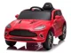 Masinuta electrica Kids car Aston Martin, 12V7Ah, motor 390x2, roti EVA, Rosu foto