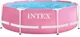 Piscina INTEX Roz cadru metalic, 244х76сm, 2843L foto
