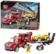 Set de constructie Blocki Racing Team Logistics - Autotransporter, 283 el. foto