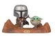 Figurina Funko Pop Mandalorianul cu copilasul foto