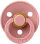 Suzeta rotunde din latex BIBS Dusty Pink (0-6 luni) foto