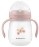Cana din silicon cu nasuc moale KikkaBoo Hedge Hugs, 240 ml foto