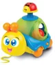 Игрушка Winfun Улитка с колесами, звуками и шнурком для тяги foto