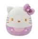 Jucarie de plus Squishmallows Hello Kitty, Violet foto