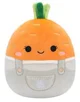 Jucarie de plus Squishmallows Morcov Caroleena, 19 cm foto