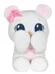 Jucarie de plus Peekapets Ursulet, Alb, 26 cm foto