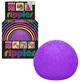 Jucarie antistres NeeDoh Minge cu cerculete, Violet, 11 cm foto