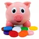Интерактивная игрушка Kiddi Smart Копилка поросенок со звуками, английский / украинский foto