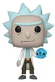 Figurina de colectie Funko Pop Rick cu craniu de cristal, 9 cm foto