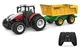 Машинка с пультом управления Essa Toys Трактор с прицепом 2.4G, 1:24 foto