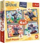 Puzzle Trefl 4 in 1 Holidays in Hawaii foto