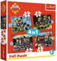 Puzzle Trefl 4 in 1 The Adventures of Fireman Sam foto
