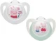 Силиконовая пустышка NUK Peppa (0-6 мес.), 2 шт. foto