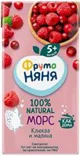 Bautura ФрутоНяня de merisoare si zmeura (5+ luni), 200 ml foto