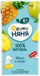 Сок ФрутоНяня яблочно-ананасовый (6+ мес.), 200 мл foto