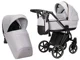Carucior 2 in 1 Angelina Enigma Premium Light Gri foto