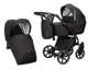 Carucior 2 in 1 Angelina Enigma Premium Negru EP-21 foto