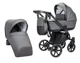 Carucior 2 in 1 Angelina Enigma Eco Leather Gri foto
