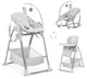Scaun de masa 3 in 1 Hauck Sit N Relax Nordic Gri foto