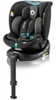 Автокресло Lionelo Isofix Navy, вращающееся 360, 0‑36 кг Черное foto
