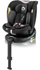Scaun auto Lionelo Navy, rotativ 360, 0-36 kg Negru-roz foto