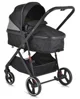 Carucior transformabil 3 in 1 Moni Marbella Negru foto