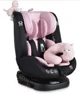Scaun auto Isofix 360 Moni Serengeti, 0-36 kg, Roz foto