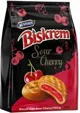 Biscuiti Biskrem cu umplutura de visine, 160 g foto