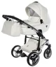 Carucior 2 in 1 Junama Fluo Line v3 Alb foto